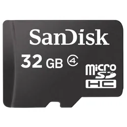Carte microSDHC SanDisk SDSDQM-032G-B35 32 GB Class 4