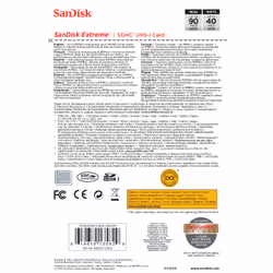 SanDisk Extreme mémoire flash 16 Go SDHC UHS-I Classe 10 - Vue supplémentaire 5