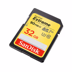SanDisk Extreme mémoire flash 32 Go SDHC UHS-I Classe 10 - Vue supplémentaire 3