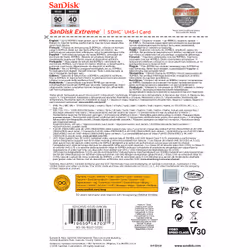SanDisk Extreme mémoire flash 32 Go SDHC UHS-I Classe 10 - Vue supplémentaire 4