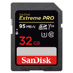 SanDisk Extreme Pro 32 Go SDHC UHS-I Classe 10