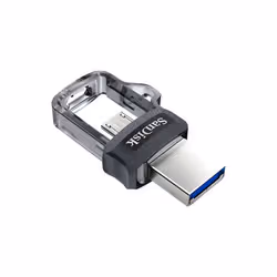 SanDisk Ultra Dual m3.0 lecteur USB flash 32 Go USB Type-A / Micro-USB 3.2 Gen 1 (3.1 Gen 1) Noir, Argent, Transparent - Vue supplémentaire 6