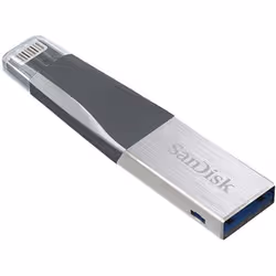 SanDisk IXpand Mini 64GB lecteur USB flash 64 Go USB Type-A / Lightning 3.2 Gen 1 (3.1 Gen 1) Gris, Argent - Vue supplémentaire 3