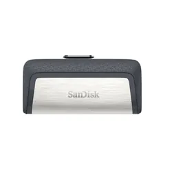 SanDisk Drive USB Ganda Ultra Tipe-C 256 GB lecteur USB flash 256 Go USB Type-A / 3.2 Gen 1 (3.1 Gen 1) Gris, Argent