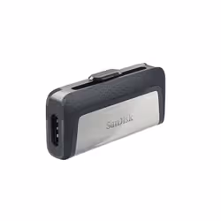 SanDisk Drive USB Ganda Ultra Tipe-C 256 GB lecteur USB flash 256 Go USB Type-A / 3.2 Gen 1 (3.1 Gen 1) Gris, Argent - Vue supplémentaire 3