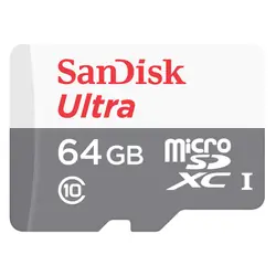 SanDisk Ultra MicroSDXC 64GB UHS-I mémoire flash 64 Go Classe 10