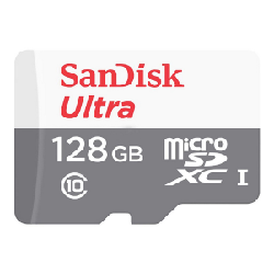 SanDisk Ultra uSD 128 Go MicroSDXC Classe 10