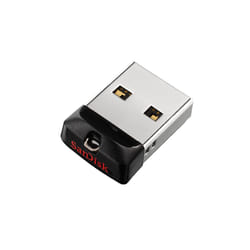 SanDisk Cruzer Fit lecteur USB flash 64 Go USB Type-A 2.0 Noir, Argent