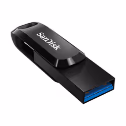 SanDisk Ultra Dual Drive Go lecteur USB flash 32 Go USB Type-A / 3.2 Gen 1 (3.1 Gen 1) Noir - Vue supplémentaire 4