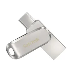 SanDisk Ultra Dual Drive Luxe lecteur USB flash 1 To USB Type-A / USB Type-C 3.2 Gen 1 (3.1 Gen 1) Acier inoxydable