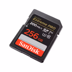 SanDisk Extreme PRO 256 Go SDXC UHS-I Classe 10 - Vue supplémentaire 2