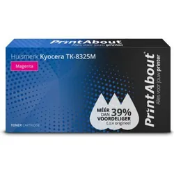 PrintAbout TK-8325M Cartouche de toner Compatible Magenta