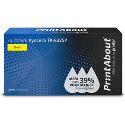 PrintAbout TK-8325Y Cartouche de toner Compatible Jaune
