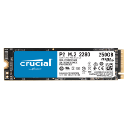 Crucial P2 M.2 250 Go PCI Express 3.0 NVMe (CT250P2SSD8)