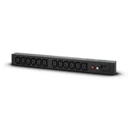 CyberPower PDU20BHVIEC12R unité de distribution d'énergie 12 sortie(s) CA 1U Noir