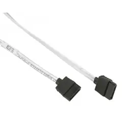 Supermicro CBL-0484L câble SATA 0,55 m Noir, Blanc