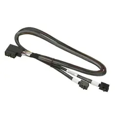Supermicro CBL-SAST-0670 câble Serial Attached SCSI (SAS) 0,65 m Noir