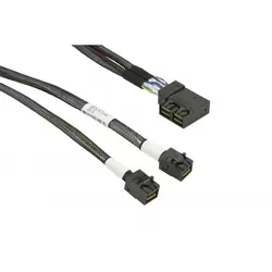 Supermicro CBL-SAST-0671 câble Serial Attached SCSI (SAS) 0,5 m Noir