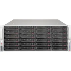 Supermicro SuperChassis 846BE1C-R1K03JBOD boîtier de disques 0 To Rack (4 U) Noir
