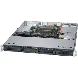 Supermicro SuperServer 5019S-MT Intel® C612 LGA 1151 (Emplacement H4) Rack (1 U) Noir