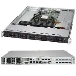 Supermicro SuperServer 1019P-WTR Intel C622 LGA 3647 (Socket P) Rack (1 U) Noir