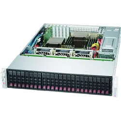 Supermicro SuperChassis 216BE1C4-R1K23LPB Rack Noir 1200 W