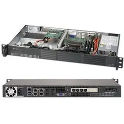 Supermicro SuperServer 5019A-12TN4 Intel SoC BGA 1310 Rack (1 U) Noir