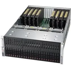 Supermicro SYS-4029GP-TRT2 serveur barebone Intel C622 LGA 3647 (Socket P) Rack (5 U) Noir
