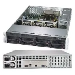 Supermicro A+ Server 2013S-C0R Intel SoC Socket SP3 Rack (2 U) Noir