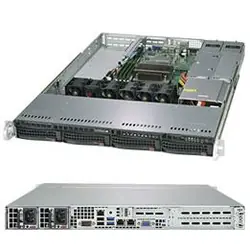 Supermicro SuperServer 5019C-WR Intel C246 LGA 1151 (Emplacement H4) Rack (1 U) Noir