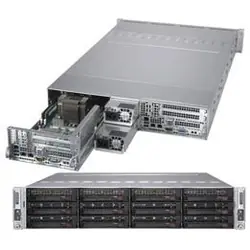 Supermicro SuperServer 6029TR-DTR Intel® C621 LGA 3647 (Socket P) Rack (2 U) Noir
