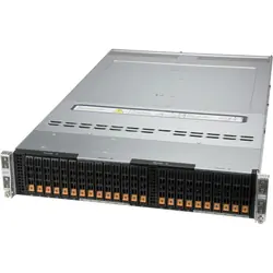 Supermicro SYS-220BT-HNC8R serveur barebone Intel C621A LGA 4189 Rack (2 U) Noir, Argent