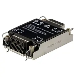 Supermicro SNK-P0077P système de refroidissement d’ordinateur Processeur Dissipateur thermique/Radiateur Noir, Acier inoxydable