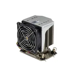 Supermicro SNK-P0081AP4 système de refroidissement d’ordinateur Processeur Refroidisseur d'air 9,2 cm Noir, Acier inoxydable