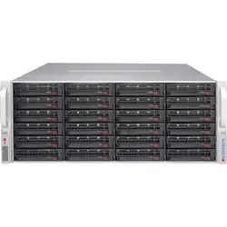 Supermicro CSE-847E1C-R1K23JBOD boîtier de disques Rack (4 U) Noir