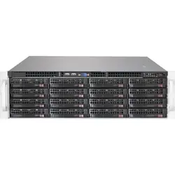 Supermicro CSE-836BE2C-R609JBOD boîtier de disques Rack (3 U) Noir