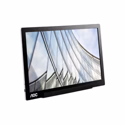 AOC 01 Series I1601FWUX écran plat de PC 39,6 cm (15.6") 1920 x 1080 pixels Full HD LED Argent, Noir - Vue supplémentaire 4