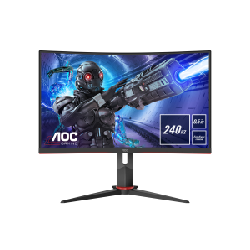 AOC C27G2Z écran plat de PC 27" Full HD Noir, Rouge, Argent