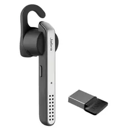 Jabra Stealth UC Casque Sans fil Crochets auriculaires, Ecouteurs Appels/Musique Micro-USB Bluetooth Noir
