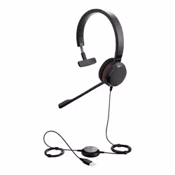 Jabra Evolve 30 II Casque Avec fil Arceau Bureau/Centre d'appels USB Type-C / USB Type-A Noir - Vue supplémentaire 4