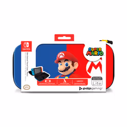 PDP Slim Deluxe: Power Pose Mario Boîtier robuste Nintendo Bleu, Rouge - Vue supplémentaire 12