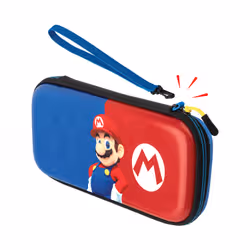 PDP Slim Deluxe: Power Pose Mario Boîtier robuste Nintendo Bleu, Rouge - Vue supplémentaire 13