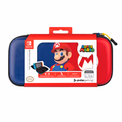 PDP Slim Deluxe: Power Pose Mario Boîtier robuste Nintendo Bleu, Rouge - Vue supplémentaire 3