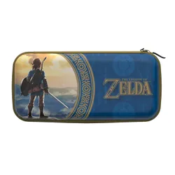 PDP Étui de voyage : Hyrule Blue, Pour Nintendo Switch, Nintendo Switch Lite et Nintendo Switch - Modèle OLED
