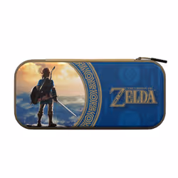 PDP Étui de voyage : Hyrule Blue, Pour Nintendo Switch, Nintendo Switch Lite et Nintendo Switch - Modèle OLED - Vue supplémentaire 5