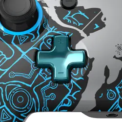 PDP Ensemble avec manette REMATCH GLOW et étui de voyage GLOW : Sheikah Shoot, Pour Nintendo Switch, Nintendo Switch Lite et Nintendo Switch - Modèle OLED