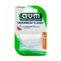 Recharges Brossettes Interdentaires 0.9mm x8 Proxabrush Gum