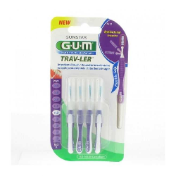 Brossettes Interdentaires 1.2mm x4 Trav-ler Gum