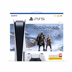 Sony PlayStation 5 + God of War Ragnarök 825 Go Wifi Noir, Blanc - Vue supplémentaire 2