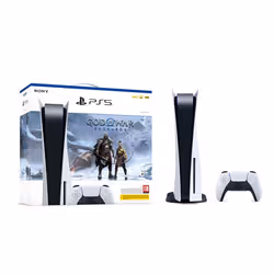 Sony PlayStation 5 + God of War Ragnarök 825 Go Wifi Noir, Blanc - Vue supplémentaire 3
